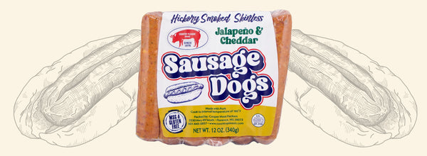 Jalapeno & Cheddar Sausage Dogs