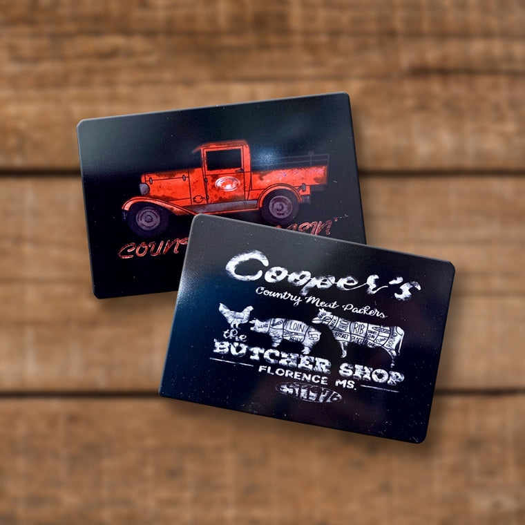 Butcher Shop Gift Card